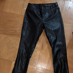 Blank NYC Leather pants